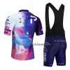 Completo Maglia + Pantaloncino con bretelle 2023 Israel Premier Tech Manica Corta